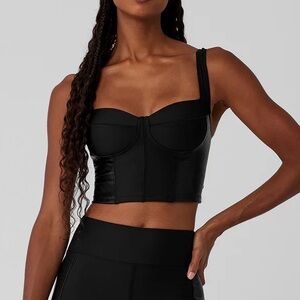 ALO Yoga Airlift Winter Warm Cropped Supermoto Tank